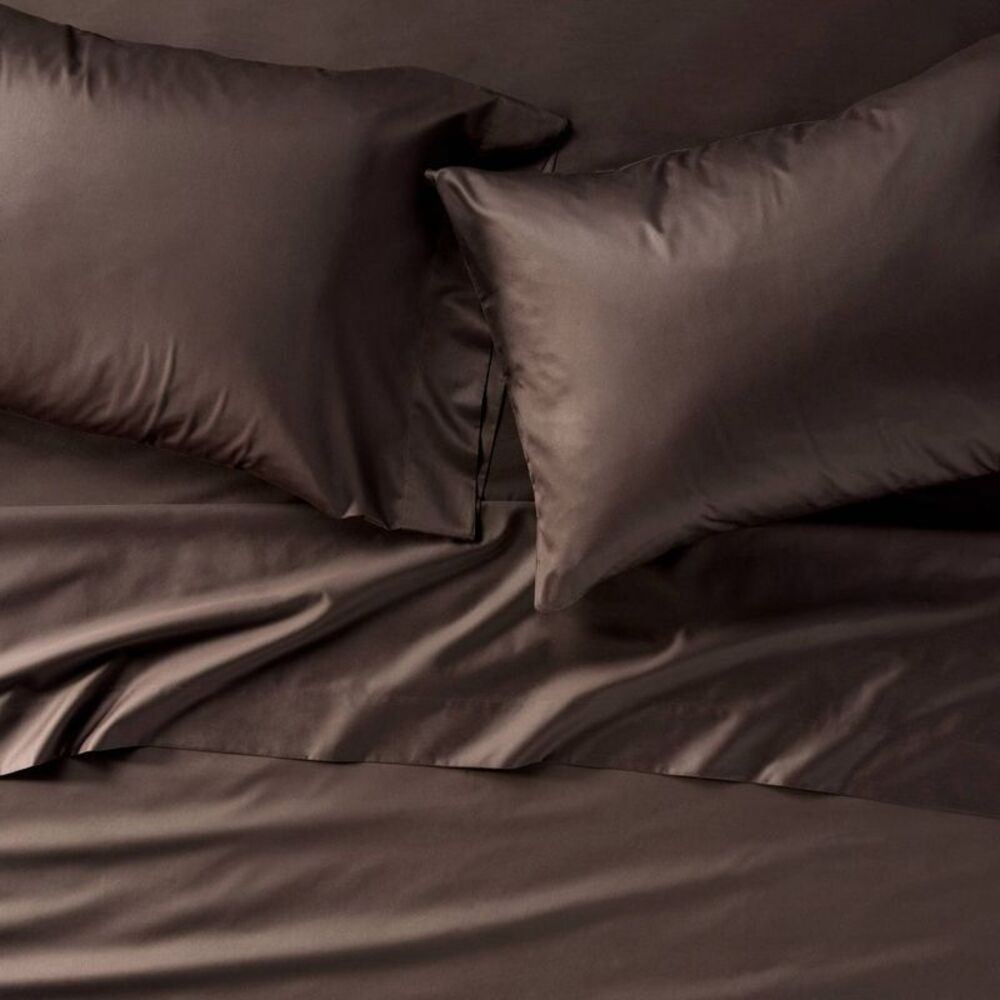 Casaluna - King 600 Thread Count Sateen Sheet Set Dark Fig - Fig